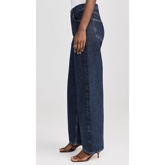 NEW! AGOLDE Women's Low Curve Jeans, Pendulum, Blue, 28 ( NO TAGS) - Picture 3 of 6